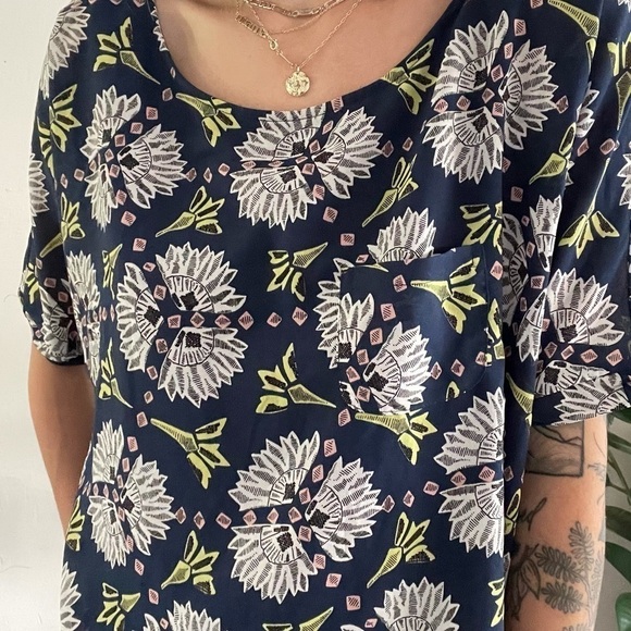 Anthropologie Meadow Rue Zane Layered Tee - Picture 3 of 3